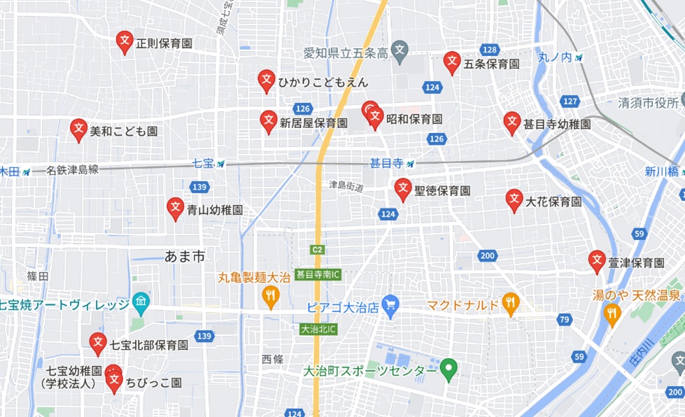 売地地図　あま市1480M　230401